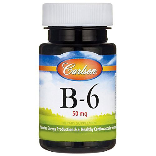 Carlson Labs B-6 - 50 mg - 100 Tabletes
