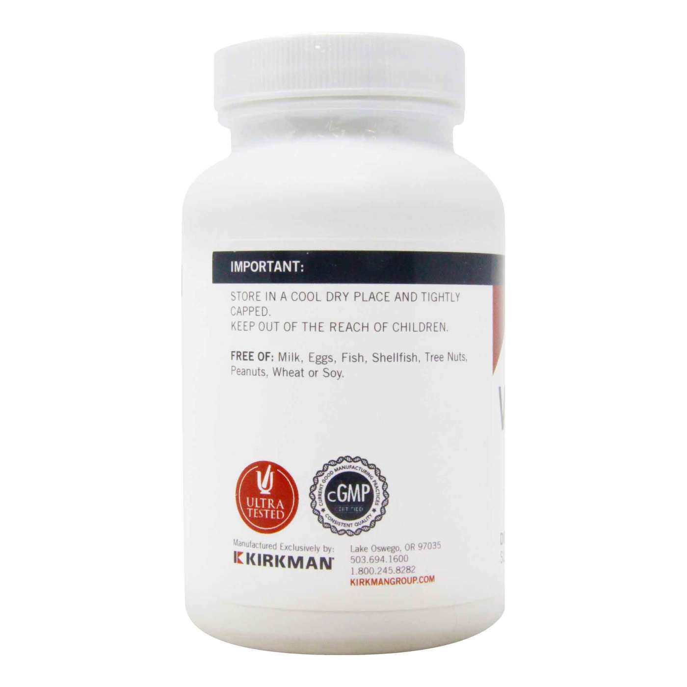 Kirkman Labs, Vitamina C - 250 mg - 250 Cápsulas Vegetarianas - Imagem 3
