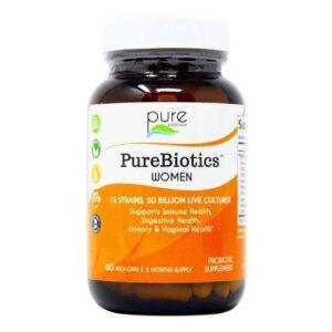 Comprar pure essence labs, purebiotics™ women probiótico feminino - 60 cápsulas vegetarianas preço no brasil digestão probióticos tópicos de saúde suplemento importado loja 27 online promoção -