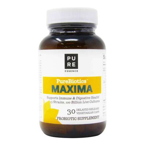 Pure Essence Labs Purebiotics Maxima - 30 Cápsulas Vegetarianas