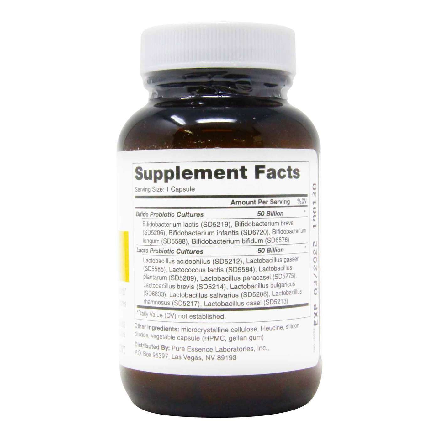 Pure Essence Labs Purebiotics Maxima - 30 Cápsulas Vegetarianas - Imagem 2