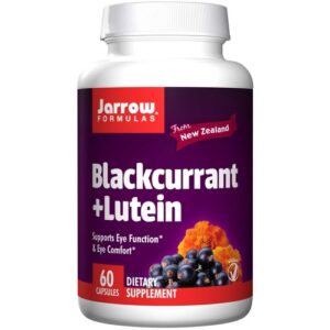 Jarrow Formulas, Groselha Preta + Luteína - 60 Cápsulas Vegetarianas
