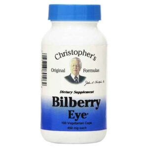 Dr. Christophers, Fórmula de Bilberry para os Olhos - 100 Cápsulas Vegetarianas