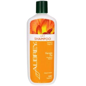Aubrey Orgânicos Xampu, Seco - J.A.Y. Keratin - 16 oz
