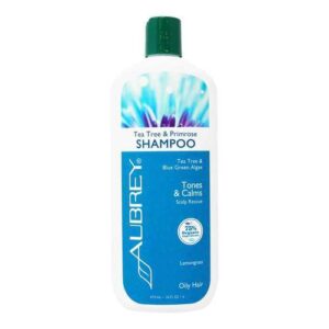 Comprar aubrey orgânicos xampu, oleoso - tea tree & primrose - 16 oz preço no brasil banho & beleza cuidados com os cabelos shampoo da árvore do chá xampu suplemento importado loja 15 online promoção -