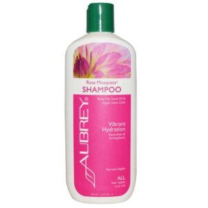 Aubrey Orgânicos Xampu, Umidade - Rosa Mosqueta - 11 oz