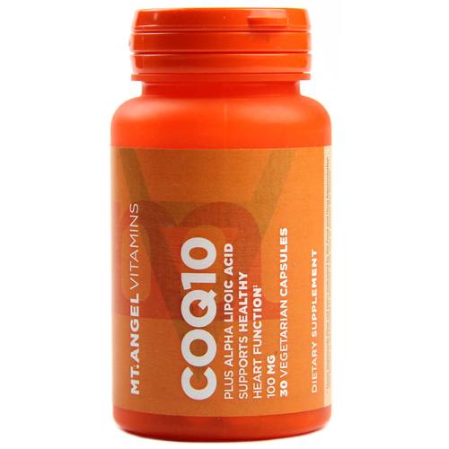 Mt Angel Vitamins CoQ10 - 100 mg - 30 Cápsulas