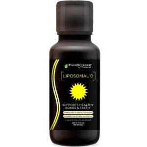 FoodScience of Vermont Liposmal D 1,333 IU - 225 ml (135 Servings)