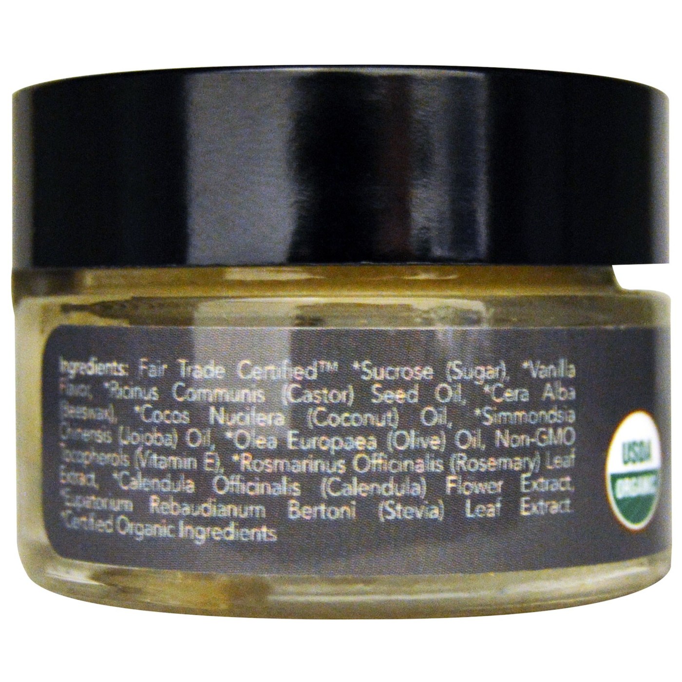 Eco Lips Lip Scrub, Fava de baunilha - 0.50 oz - Imagem 2