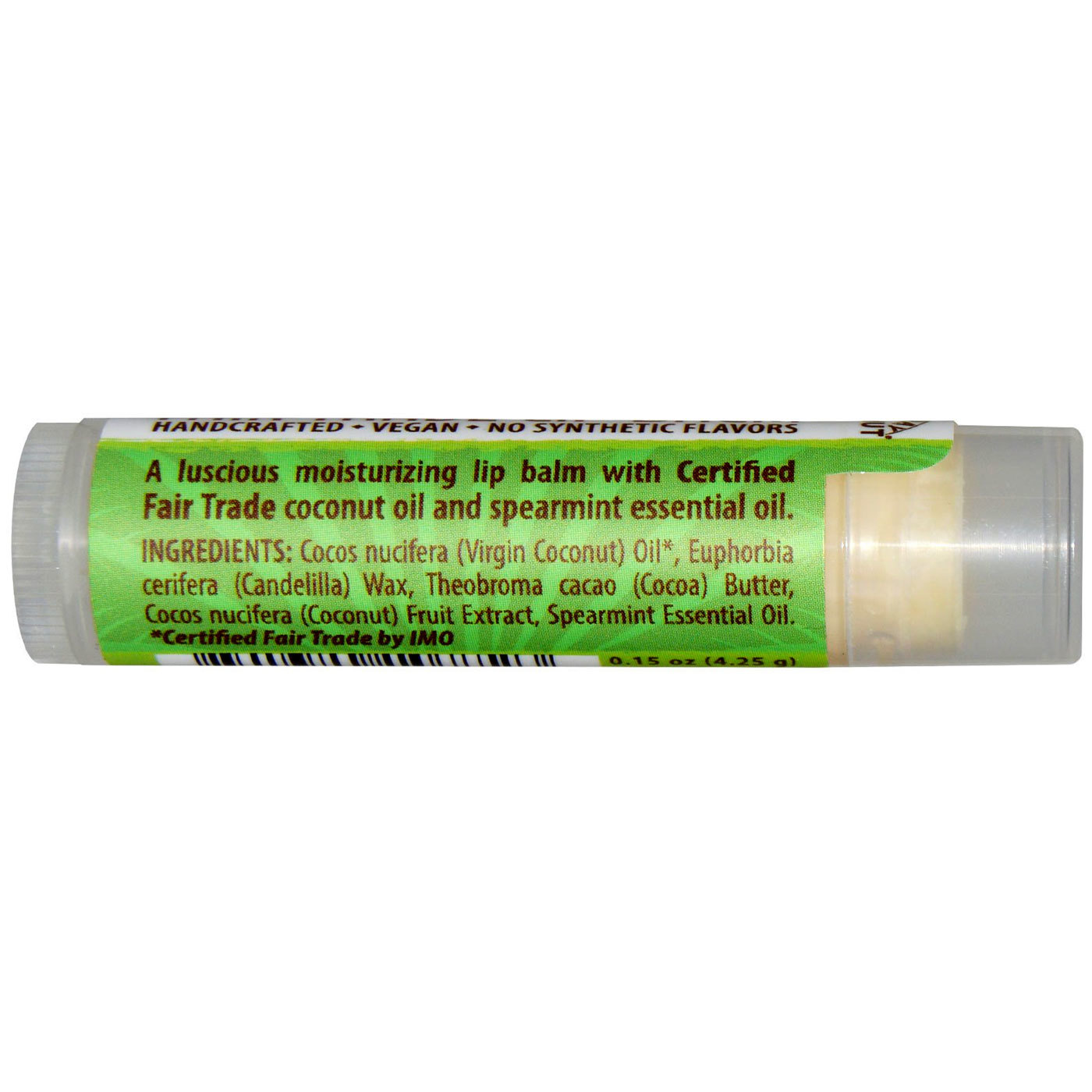 Alaffia, Brilho Labial, Hortelã - Coco - 4,25 g - Imagem 2