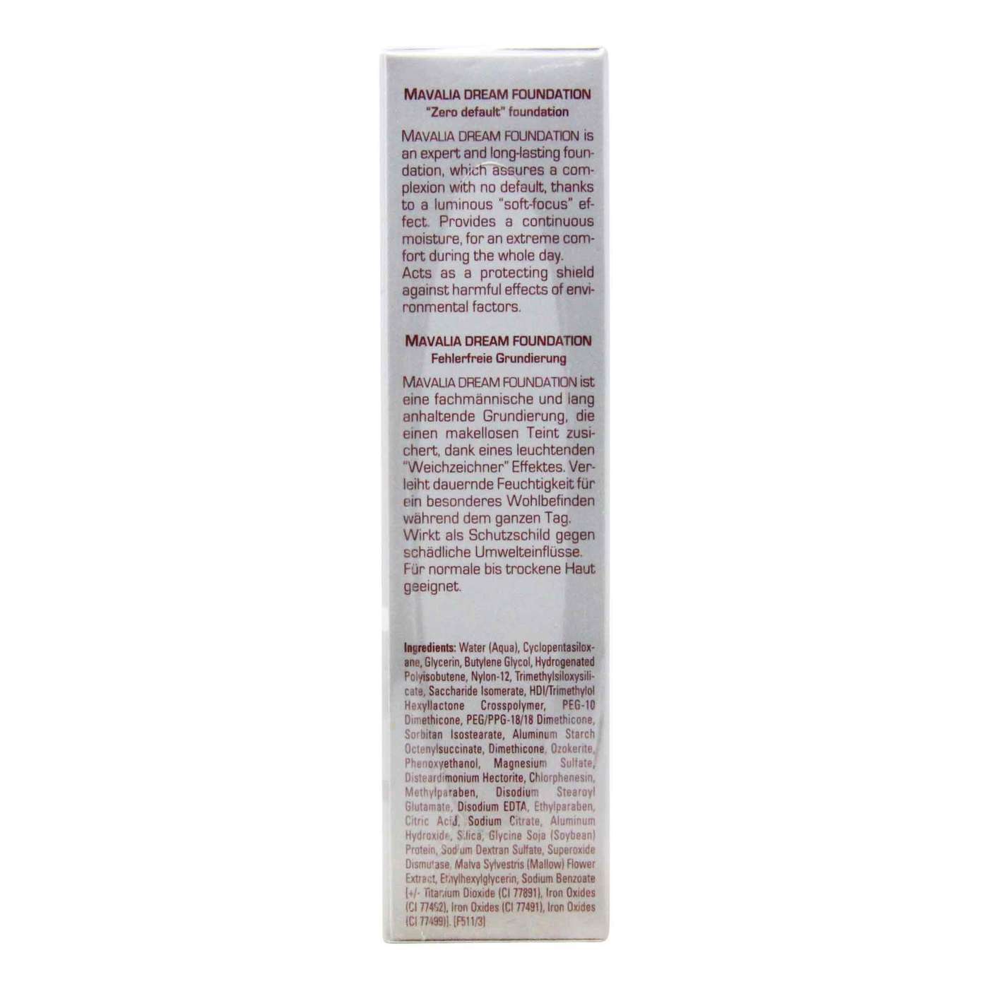 Mavala Mavalia Dream Bases Faciais, Médio - Peach Beige - 30 ml - Imagem 2