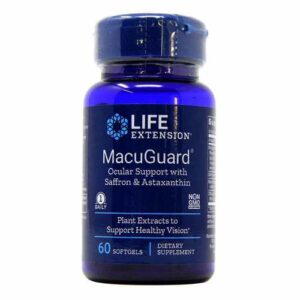 Life Extension, MacuGuard® Suporte Ocular com Astaxantina - 60 Cápsulas em Gel
