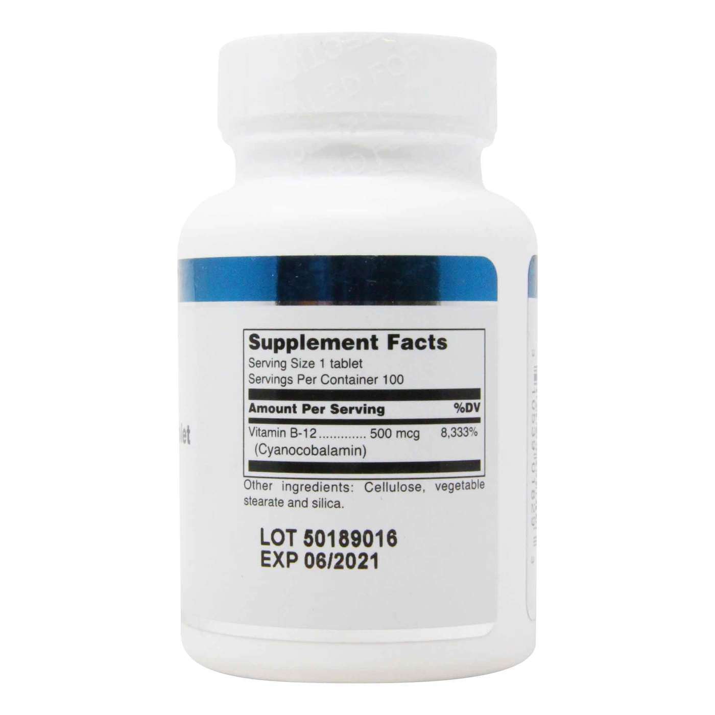 Douglas Labs B-12 500 mcg - 100 Tabletes - Imagem 2