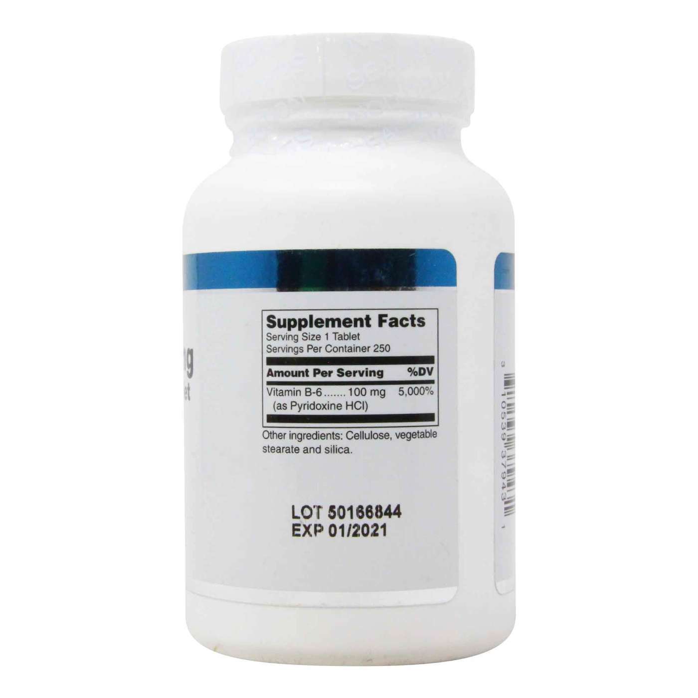 Douglas Labs B-6 100 mg - 250 Tabletes - Imagem 2