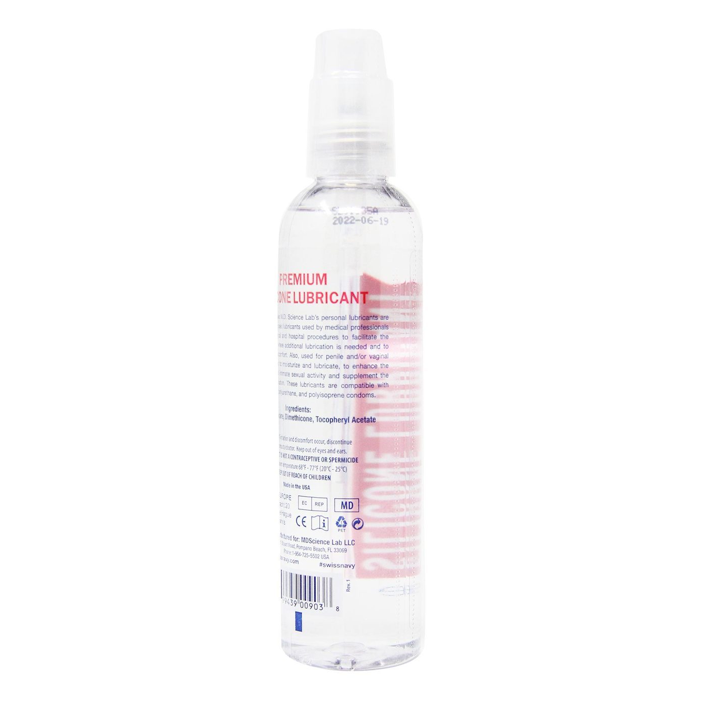 Swiss Navy, Lubrificante de Silicone Premium - 237 ml - Imagem 3