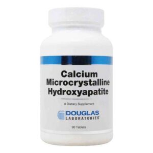 Douglas Labs Cálcio Microcrystalline Hydroxyapatite 500 mg - 90 Tabletes