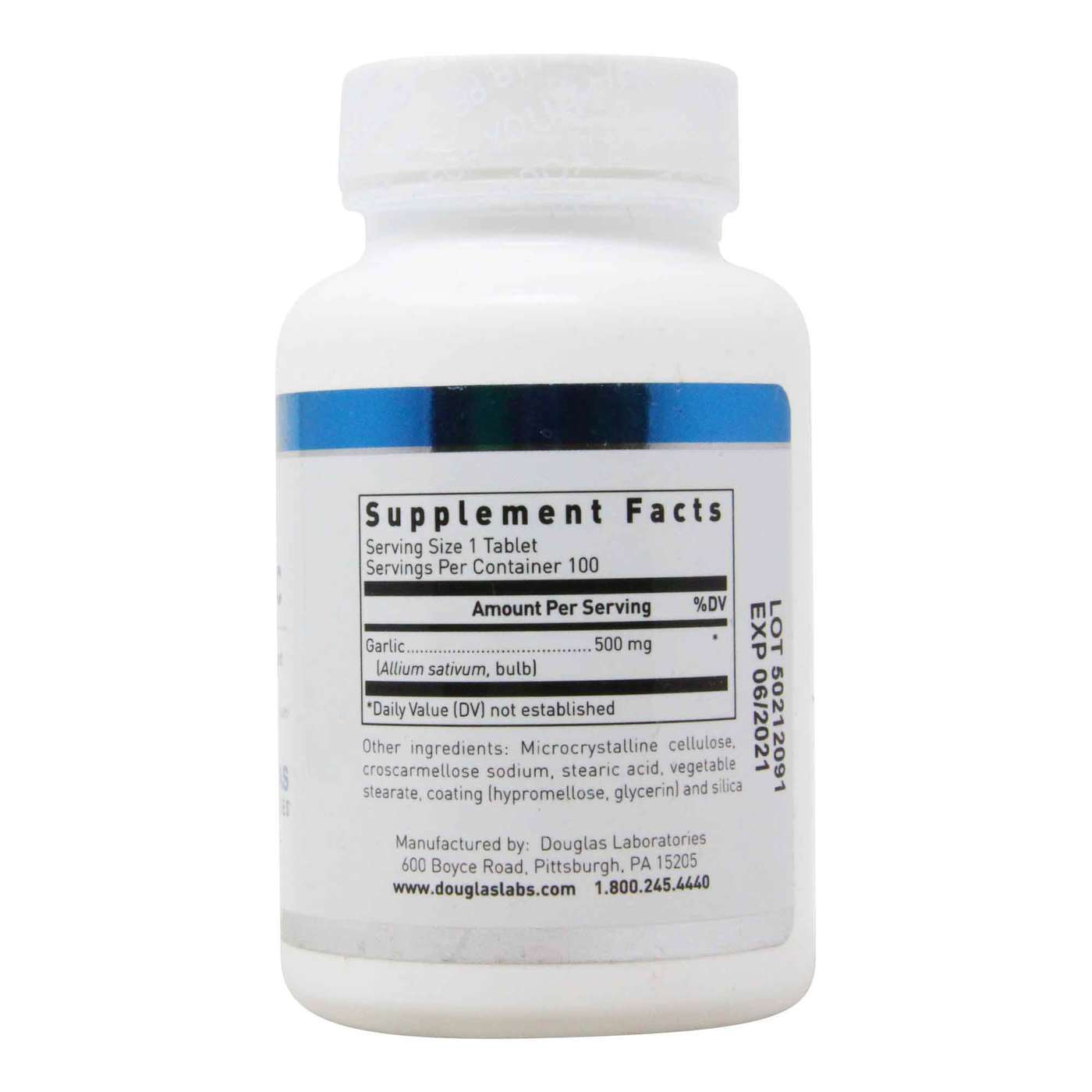 Douglas Labs Alho (Odorless) - 100 Tabletes - Imagem 2
