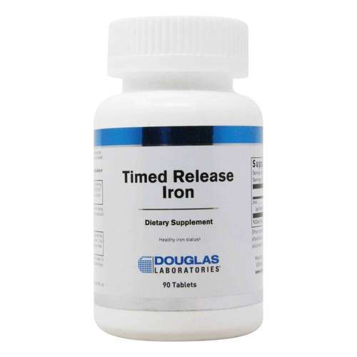 Douglas Labs Timed Release Iron - 27 mg - 90 Tabletes
