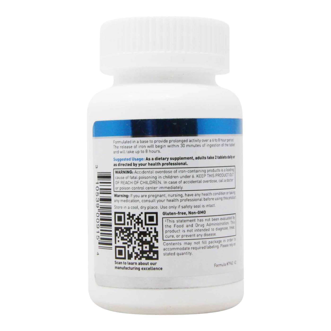Douglas Labs Timed Release Iron - 27 mg - 90 Tabletes - Imagem 3