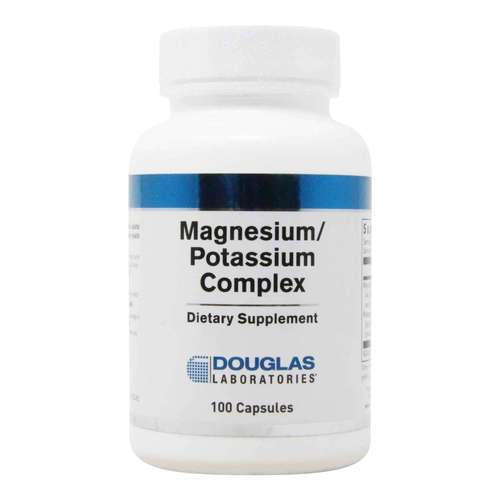 Douglas Labs Complexo de potássio de magnésio - 100 cápsulas
