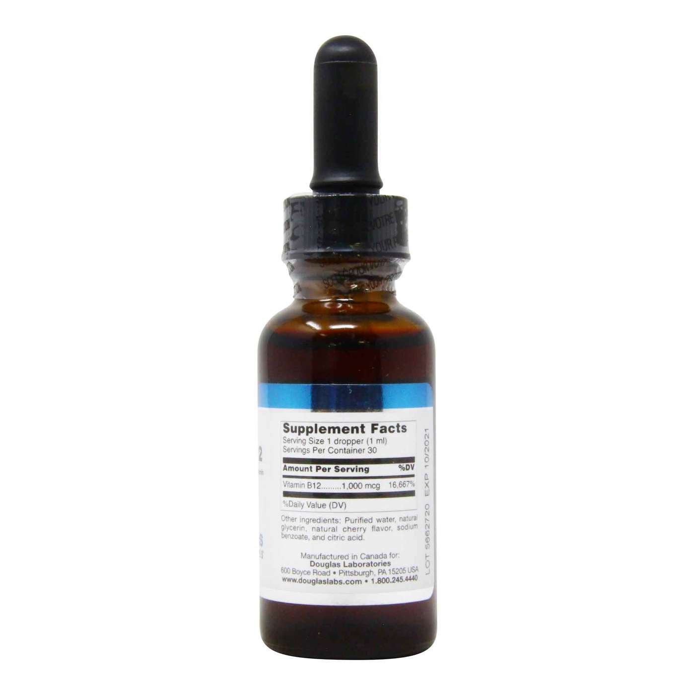 Douglas Labs, Líquido B12 - 30mL - Imagem 2