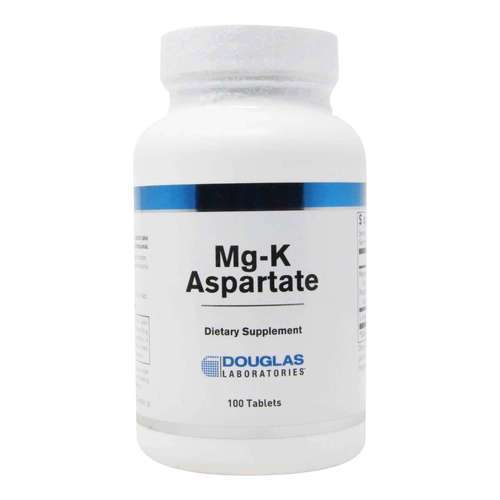 Douglas Labs, Mg-K Aspartato - 100 Tabletes
