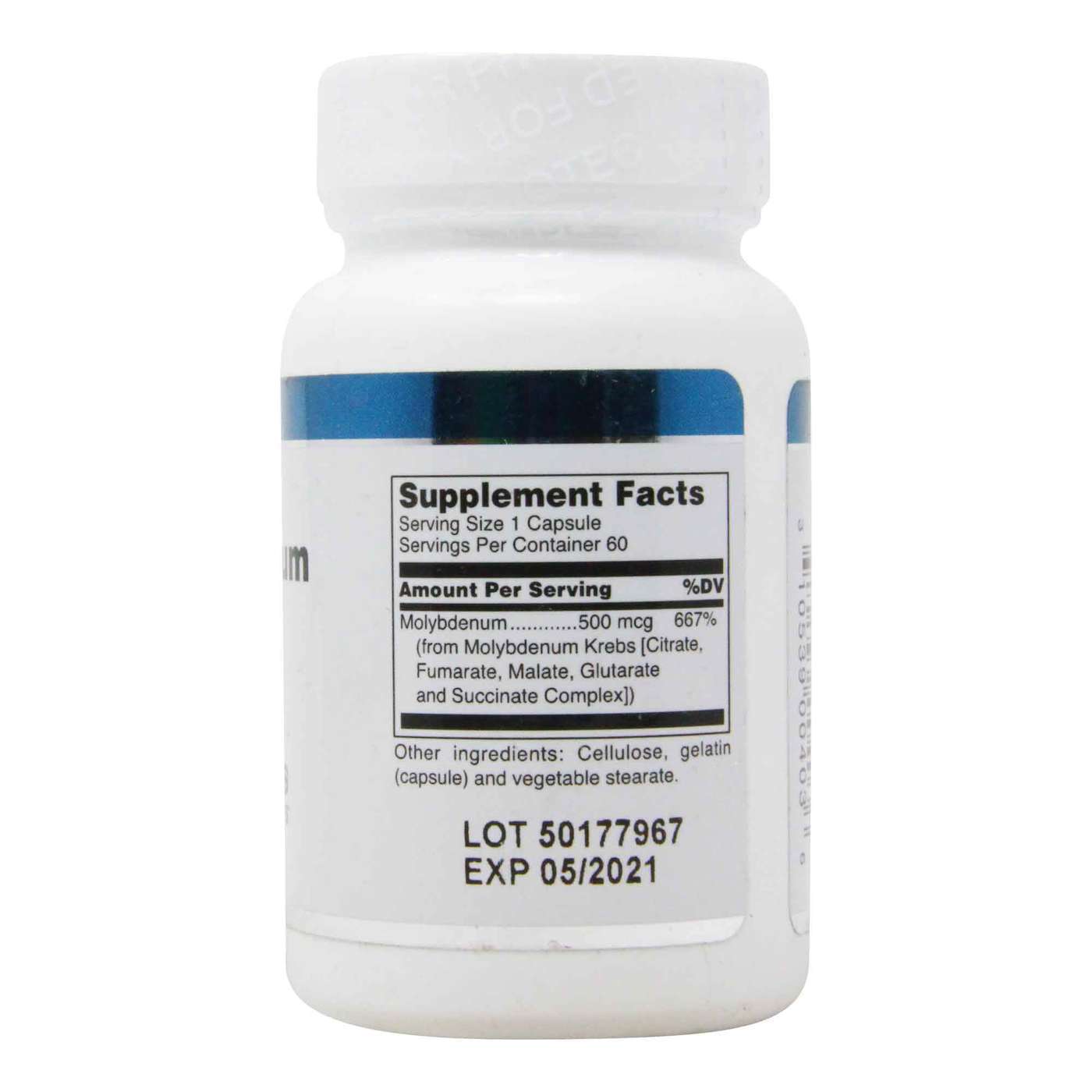 Douglas Labs Molybdenum - 500 mcg - 60 Cápsulas - Imagem 2
