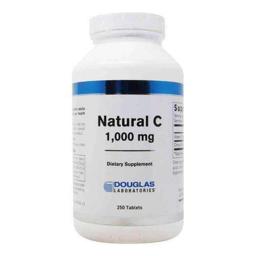 Douglas Labs Natural C - 1,000 mg - 250 Tabletes