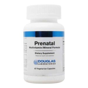 Douglas Labs, Fórmula Multivitamínica Pré-Natal - 60 Cápsulas Vegetarianas