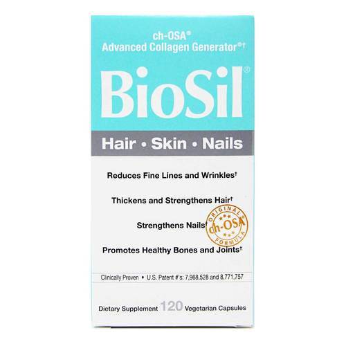 BioSil Natural Factors - 120 Cápulas Vegatarianas