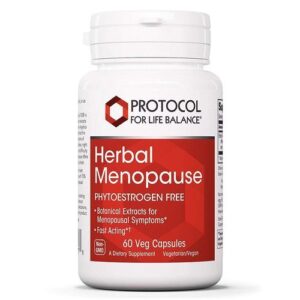 Protocol for Life Balance, Menopausa Herbal - 60 Cápsulas Vegetarianas