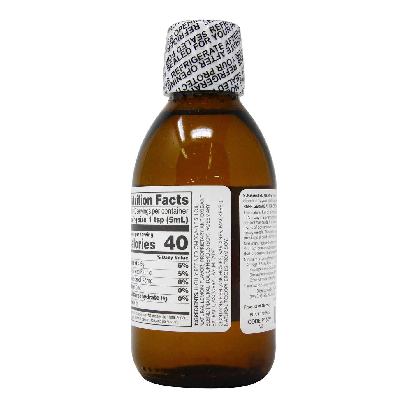 Protocol for Life Balance Omega-3 - Limão - 7 fl oz - Imagem 3