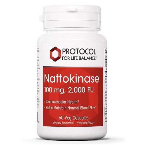 Protocol for Life Balance Nattokinase - 100 mg - 60 Cápsulas Veg