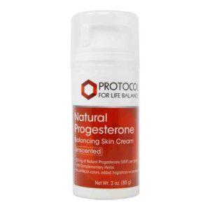 Protocol for Life Balance, Progesterona em Creme - Sem Perfume - 85 g (3 oz)
