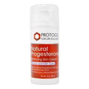 Protocol for Life Balance Creme de progesterona - Natural Lavender Scent 3 oz