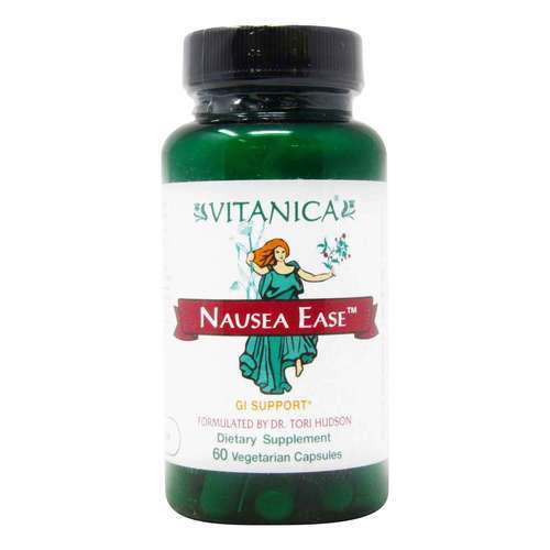 Vitanica, Náusea Ease™ - 60 Cápsulas Vegetarianas
