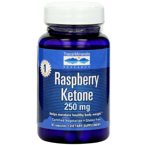 Trace Minerals Research Raspberry Ketone 250 mg - 30 Cápsulas