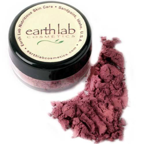 Earth Lab Cosmetics Loose Shimmer Finish Mineral Blush, Rosa - Garnet - 2 grams