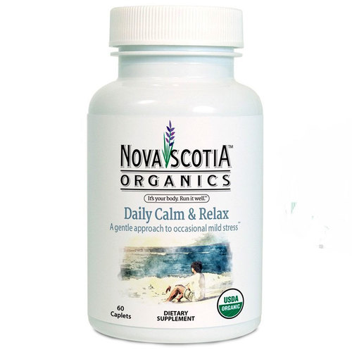 Nova Scotia Orgânicos Daily Calm and Relax - 60 Cápsulas