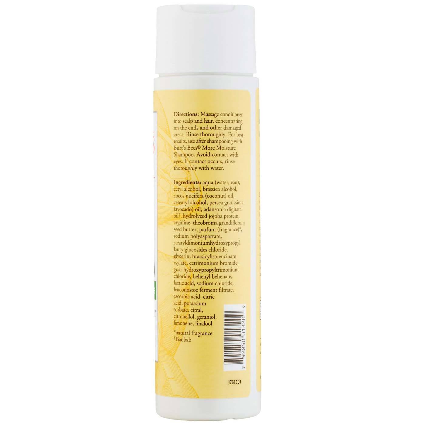 Burt's Bees More Moisture com Baobab Conditioner - 10 fl oz - Imagem 2