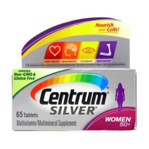Multivitamínico Silver Mulheres 50+ Centrum 65 tabletes
