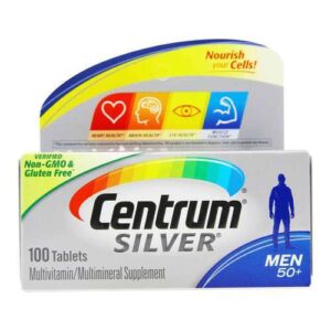 Multivitamínico Silver Homens 50+ Centrum 100 tabletes