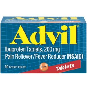 Comprar advil, ibuprofeno 200 mg - 50 comprimidos revestidos preço no brasil alívio da dor banho & beleza cuidados pessoais suplemento importado loja 65 online promoção -