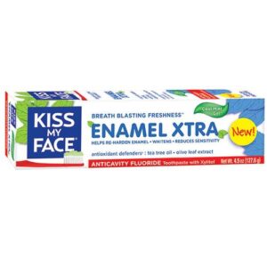 Comprar kiss my face, creme dental em gel enamel xtra - 4. 5 oz (127,6g) preço no brasil banho & beleza higiene oral suplemento importado loja 83 online promoção -