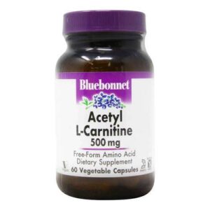 Comprar bluebonnet nutrition, acetil l-carnitina - 500 mg - 60 veggie cápsulas preço no brasil aminoácidos carnitina suplementos suplemento importado loja 1 online promoção -