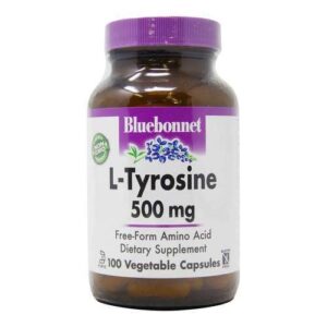 Comprar bluebonnet nutrition, l-tirosina - 500 mg - 100 cápsulas vegetarianas preço no brasil aminoácidos suplementos tirosina suplemento importado loja 3 online promoção -