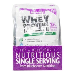 Comprar bluebonnet nutrition 100% natural whey proteína isolate powder, morango - 8 packets preço no brasil proteína suplementos de musculação whey protein suplemento importado loja 61 online promoção -