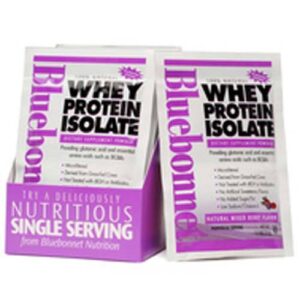 Comprar bluebonnet nutrition 100% natural whey proteína isolate powder, baga mista - 8 packets preço no brasil proteína suplementos de musculação whey protein suplemento importado loja 45 online promoção -