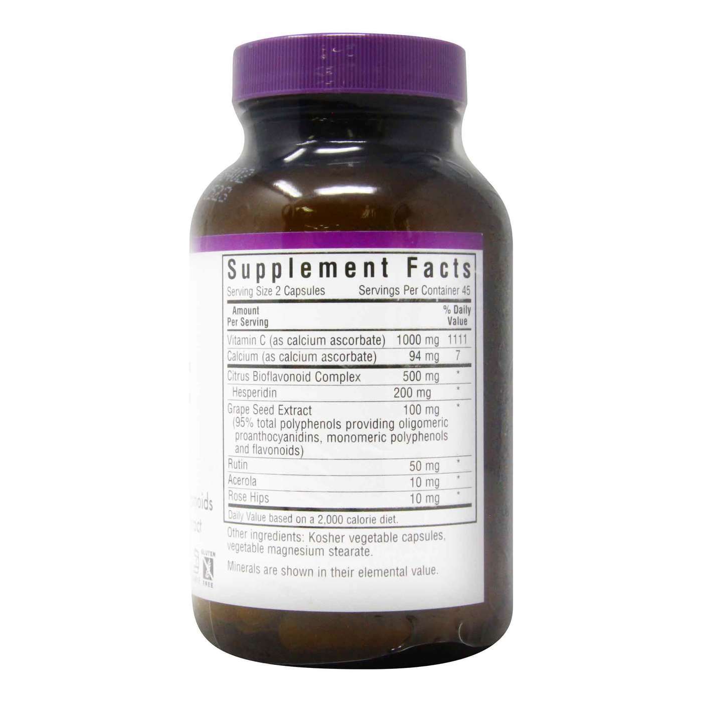 Bluebonnet Nutrition, Fórmula Optimum-C - 90 Cápsulas Vegetarianas - Imagem 2