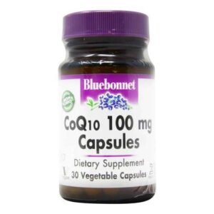 Bluebonnet Nutrition CoQ10 - 100 mg - 30 Cápsulas Vegetarianas